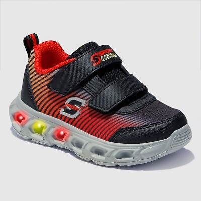 

Спортивные кроссовки S Sport By Skechers Ayden с подсветкой для мальчиков -, Black/red