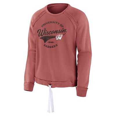 

Женская толстовка с круглым вырезом NCAA Wisconsin Badgers, Not available