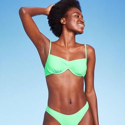 

Верх бикини без косточек для женщин - Wild Fable Mint Green, Зеленый