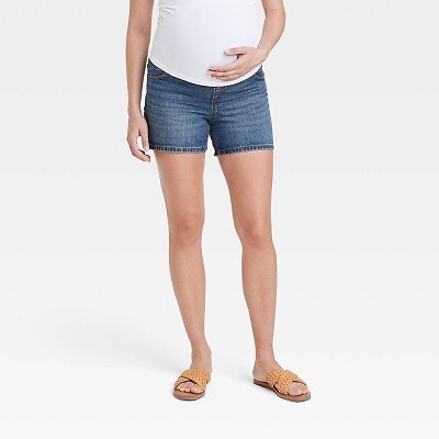 

Джинсовые шорты Over Belly для беременных - Isabel Maternity от Ingrid - Isabel Dark, Dark wash
