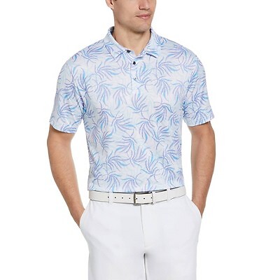 

Мужская рубашка поло с принтом ладоней Jack Nicklaus - белый L, Not available