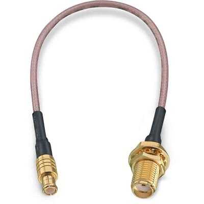 1PC WURTH ELECTRONICS 65503206515304 Cable, SMA Bulkhead Jack to MCX Straight P