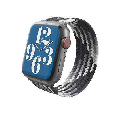 Плетеный ремешок для часов Apple Watch ZAGG Gear4 45/44/42 мм FG LG — Storm