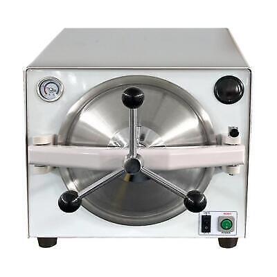 Dental Autoclave Sterilizer Vacuum Steam Machine Pressure Gauge Display