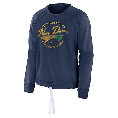

Женская толстовка с круглым вырезом NCAA Notre Dame Fighting Irish, Not available
