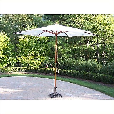 living accents offset 9 ft tiltable taupe patio umbrella Cantilever providing ample shade for patios Living Accents 9 ft. Tiltable