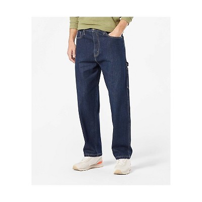 

Мужские джинсы свободного кроя DENIZEN from Levis Carpenter — темно-синий деним, Dark blue denim