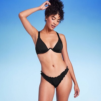 

Верх бикини на косточках для женщин - Shade - Shore Black, Черный