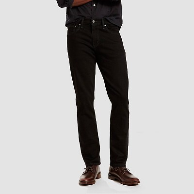 

Мужские джинсы Levis 511 Slim Fit - черный деним, Black denim