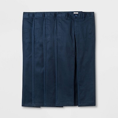 

Брюки прямого кроя для мальчика, 4 шт. без защипов спереди, стрейч, униформа - Cat - Jack Blue, Синий