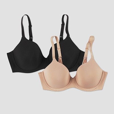

Beauty by Bali Женский бюстгальтер-майка 2шт B202 - Paris Beige/Black