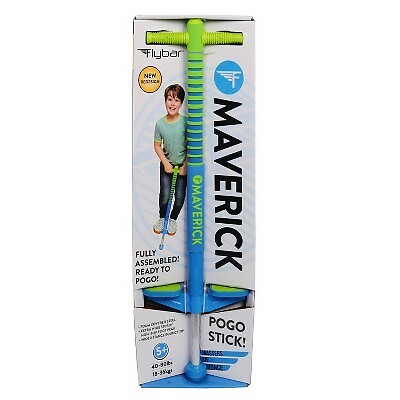 Flybar Maverick Pogo Stick - Blue/Green