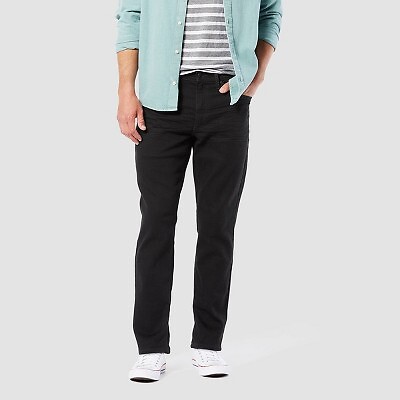

Мужские зауженные джинсы DENIZEN from Levis 231 Athletic Fit — черный оникс