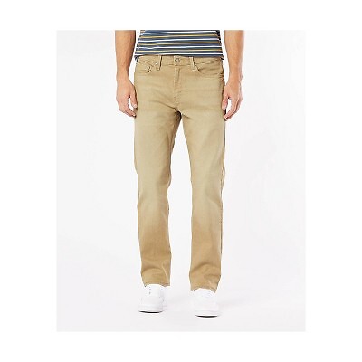 Мужские зауженные джинсы DENIZEN from Levis 231 Athletic Fit - Светло-бежевый 33x30