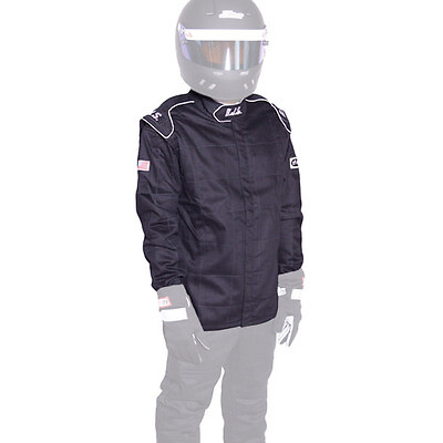 RJS Jacket Black 3X-Large SFI-1 FR Cotton - 200400108