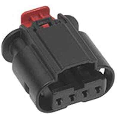 7pc MOLEX 34900-4126 Conn;Rect;Recept;IPX8;4 Cir;MXP120 Ser;Black w/Long Shroud