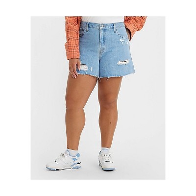 

Женские джинсовые шорты большого размера Levis с высокой посадкой - Let It Be Fun