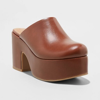 

Женские туфли-сабо на платформе шайенн — A New Day Dark Brown 7,5, Коричневый