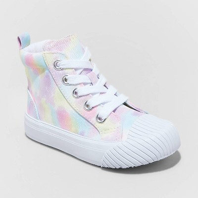 

Кроссовки Shane Tie-Dye на шнуровке с молнией для девочек для малышей - Cat - Jack, Not available