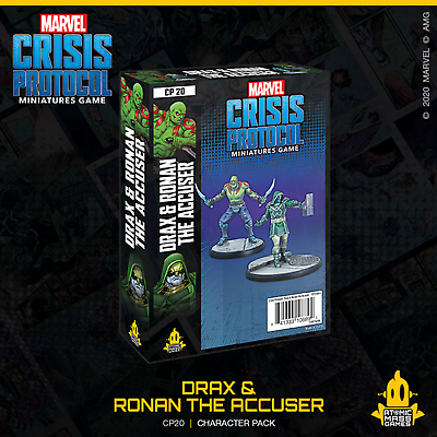 Marvel Crisis Protocol Дракс и Ронан- обвинитель AMG CP20