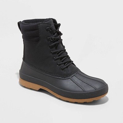 Мужские непромокаемые ботинки Cody Duck Boots - Goodfellow & Co Black 7