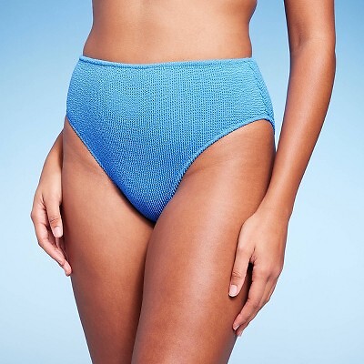 

Низ бикини Cheeky с завышенной талией для женщин - Shade - Shore Blue, Синий