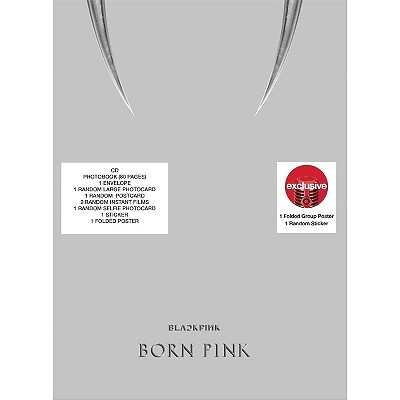 BLACKPINK - BORN PINK (серая версия C) (CD)
