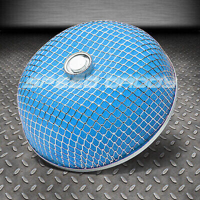 ИНДУКЦИОННЫЙ ГРИБОВИДНЫЙ ХЛОПКОВЫЙ РЕЗИНОВЫЙ ФИЛЬТР СИНЕГО ЦВЕТА С КОРОТКИМ ШЛЕЙФОМ/ВПУСКОМ ХОЛОДНОГО ВОЗДУХА 3SHORT RAM + ЗАЖИМ