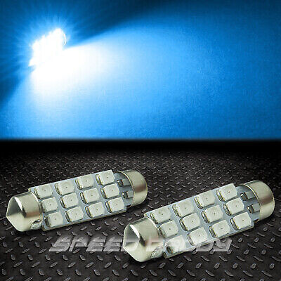 2X12 SMD 12SMD 39 ММ СИНИЙ 3528 5050 СВЕТОДИОДНЫЙ ВНУТРЕННИЙ КУПОЛ/КАРТА 12 В ЛАМПОЧКА НАКАЛИВАНИЯ