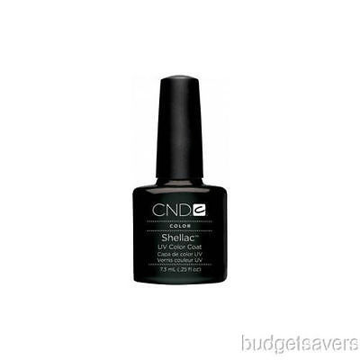 Black Gel and Shellac Polish