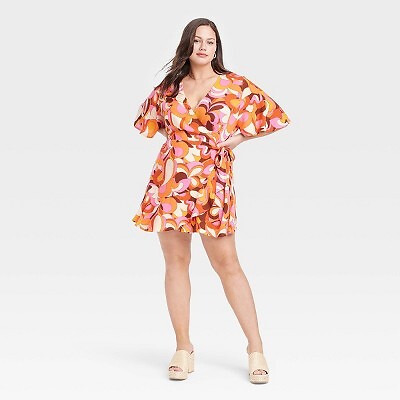 

Женский комбинезон с завязками на талии — Ava - Viv Orange XXL, Not available