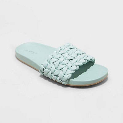 

Женские сандалии Renae Slide - Universal Thread Mint Green, Зеленый