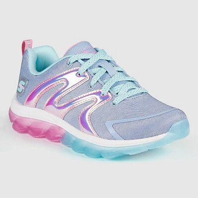 

Спортивные кроссовки Jalisa S Sport By Skechers на шнуровке с зигзагообразным принтом для девочек -, Синий
