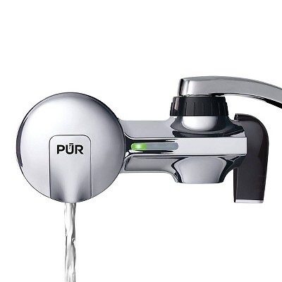 PUR PLUS Horizontal Faucet Mount Water Filtration System - C