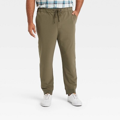

Мужские брюки-джоггеры Big - Tall Tech — Goodfellow - Co Olive Green XLT