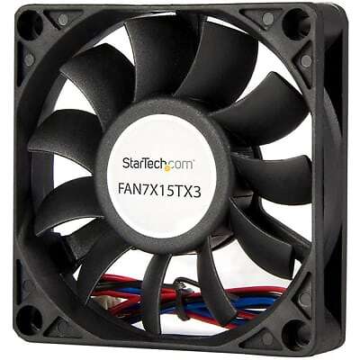 1PC STARTECH.COM FAN7X15TX3 70x15mm Replacement Ball Bearing Computer Case Fan