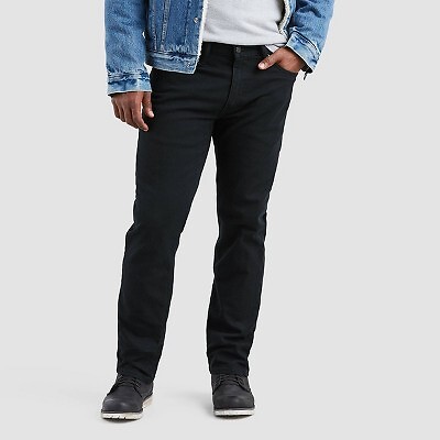 

Мужские зауженные джинсы Levis 541 Athletic Fit — черный деним 36x32, Not available