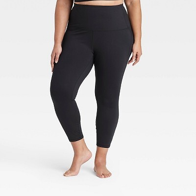 

Женские леггинсы Contour Curvy с высокой посадкой и усиленной талией, 25 дюймов — All in Motion, Черный