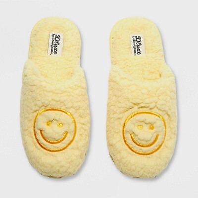 

Женские шлепанцы Happy Face dluxe by Dearfoams — Желтый XL, Not available