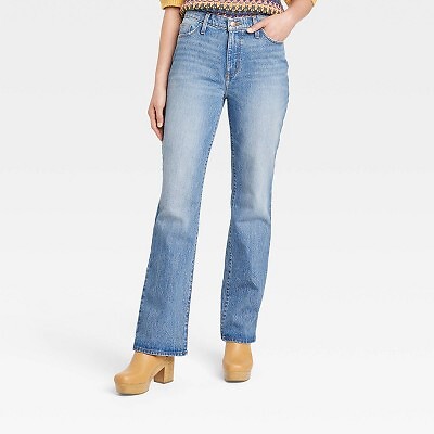 

Женские винтажные джинсы Bootcut с высокой посадкой - Universal Thread Indigo