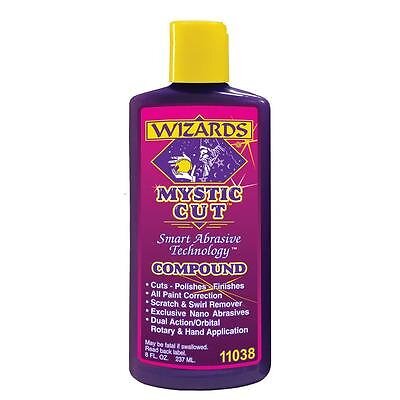 Wizard Products 11038 Mystic Cut Compound 8Oz. Polishing Compound, Mystic Cut, 8