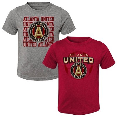 

Футболка MLS Atlanta United FC Toddler 2pk Poly, Not available