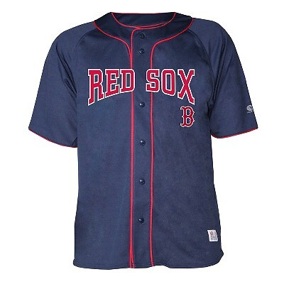 Мужская футболка на пуговицах MLB Boston Red Sox - XXL