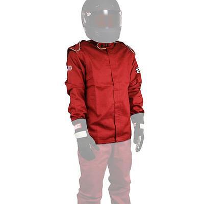 Rjs Safety 200400406, One Red Fire Retardant Fabric Jacket Red X-Large Sfi-1 Fr 