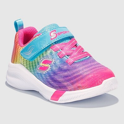 

Кроссовки S Sport By Skechers Vivy для девочек с радужным принтом - 9T, Not available
