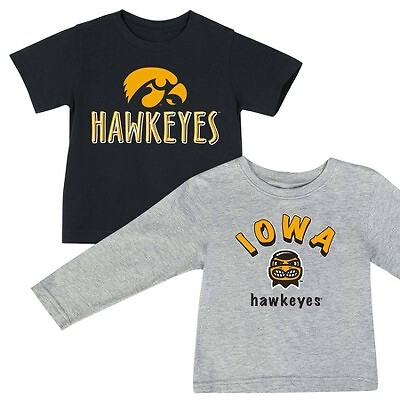 

Футболка для мальчиков NCAA Iowa Hawkeyes — 4T, Not available