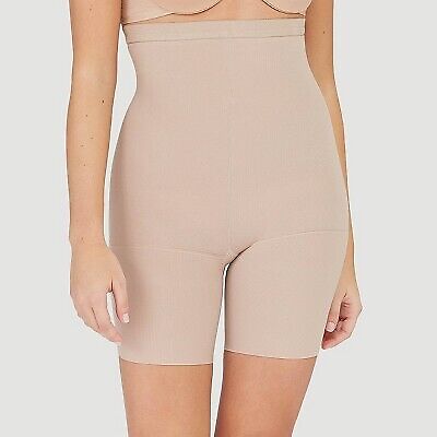 

ASSETS by SPANX Женский корректор с высокой талией и средней частью бедра Super Control Shaper - Tan