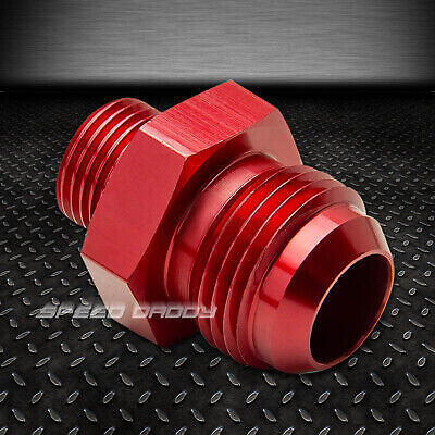 10AN AN10 5/8-18 УНФ ШЛАНГ МАСЛЯНОЙ /ТОПЛИВНОЙ МАГИСТРАЛИ, СОЕДИНИТЕЛЬНЫЙ ШТУЦЕР ДЛЯ МУЖЧИН И ЖЕНЩИН, ПЕРЕХОДНИК КРАСНЫЙ