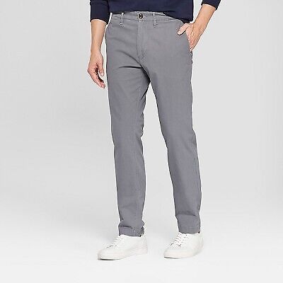 

Брюки чинос облегающего кроя для мужчин Every Wear - Goodfellow - Co Темно-серые, Dark gray