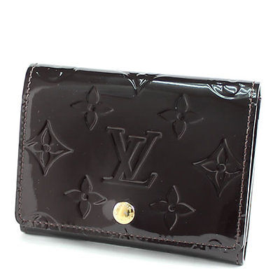J&M DAVIDSON FLAT CREDIT CARD CASE WITH STUDS LEATHER PNK